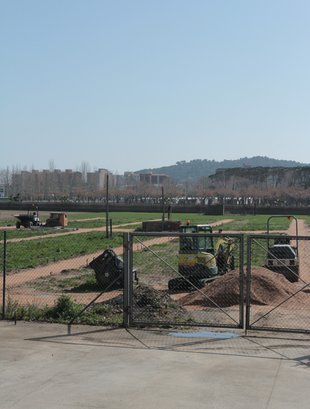 Sorteig de Horts Urbans a Platja d'Aro - Els terrenys on hi haurà els horts urbans municipals, a la zona dels Vinyals Foto: E.A.